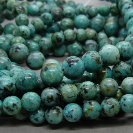 Chrysokoll-Diorit Perle 6,5 mm