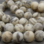 Feldspat Perle 8 mm - matt