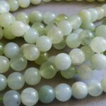 Jade Perle 6 mm - australische Jade - Image 2