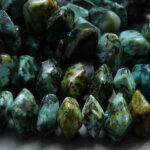 Chrysokoll-Diorit Perle 10 mm