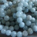 Aquamarin Perle 8 mm - Image 2