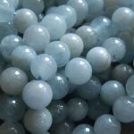 Aquamarin Perle 8 mm