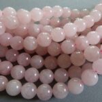 Rosenquarz Perle 8,3 mm