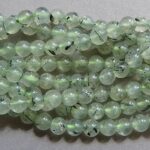Prehnit Perle 6,3 mm - Image 3
