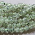 Prehnit Perle 6,3 mm - Image 2
