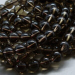 Rauchquarz Perle 10 mm - Image 2