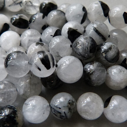 Rutil Quarz Perle 8 mm