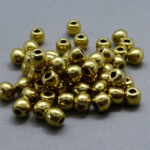 Metall Perle - 6 mm