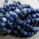 Sodalith Perle 8 mm - matt