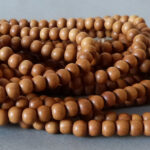 Sandelholz Perle 8 mm - natur braun - Image 2