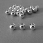 Sterling Silber Perle - 6 mm - Image 3