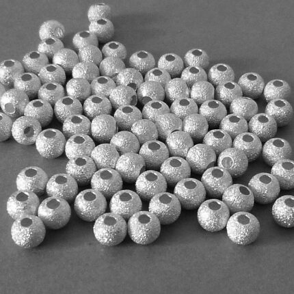 Metall Perle - 6 mm