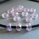 Glas Perle - rosa 14 mm - Image 2