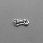S-Haken Verschluss Sterling Silber -12 mm - Image 2