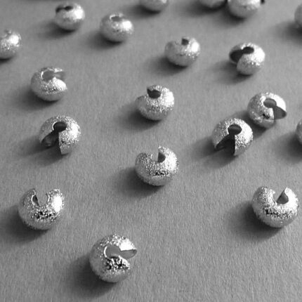 Crimp Cover Perlen - 5 mm