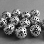Metall Perle - 15 mm - Image 3