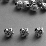 Metall Perle - 6 mm - Image 2