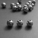 3 Loch Perle / Guru Perle - 10 mm