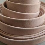 Korkband rosa, flach - 10 mm