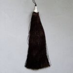 Quaste - dunkelbraun  - 15 cm