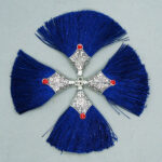 Quaste - royalblau - 45 mm - Image 2