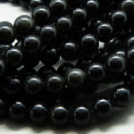 Obsidian Perle 10,4 mm - Image 2