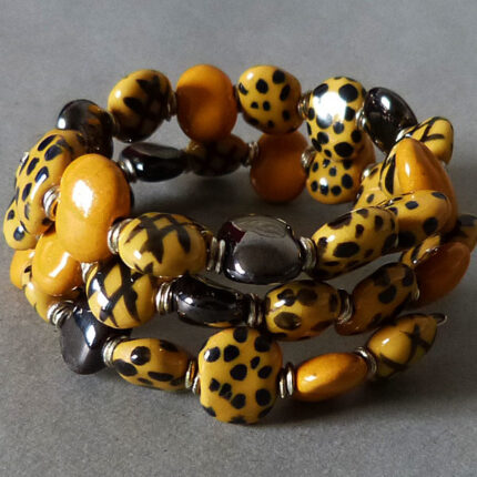 Kazuri Perlen Armband
