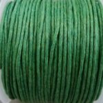 25 Meter Baumwollband - 1 mm grün