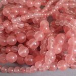 Cherry Quarz Perle 6 mm