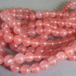 Cherry Quarz Perle 6 mm - Image 2
