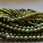 Jade Perle 6,5 mm - chinesische Jade - Image 3