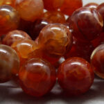 Feuer Achat Perle 10 mm