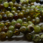Granat Perle 6,2 mm - grün - Image 2