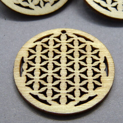 Blume des Lebens - 30 mm - Holz