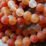 Karneol Perle 8,3 mm - matt