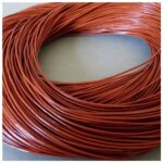 Lederband terra, rund - 1 mm - Image 2