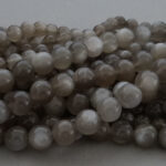 Mondstein Perle hellgrau 6,3 mm