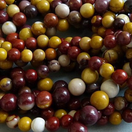 Jaspis Mookait Perle 6 mm