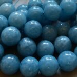 Blau Quarz Perle 12 mm - Image 3