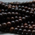Rosenholz Perle 6,2 mm - natur braun