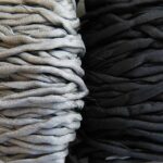 Seidenband grau - 3 mm - 1,10 Meter - Image 2
