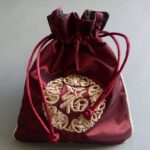 Schmuck Beutel bordeaux 14 cm