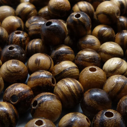 Walnuss Holz Perle 10 mm