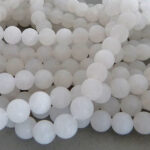 Jade Perle 6,2 mm - matt - chinesische Jade - Image 3