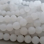 Jade Perle 6,2 mm - matt - chinesische Jade - Image 2