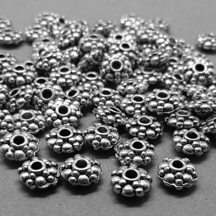 Metall Spacer Perle - 6 mm