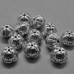 Metall Perle - 12 mm - Lotus Blüte