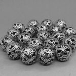 Metall Perle - 15 mm - Image 2