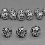 Metall Perle - 15 mm - Image 3