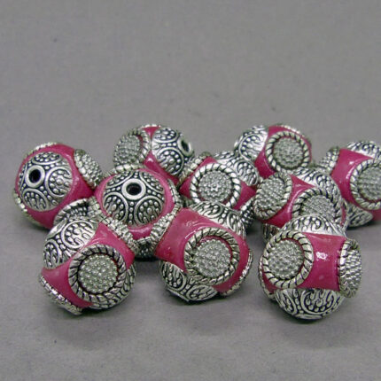 Kashmiri Perle 15 mm - pink